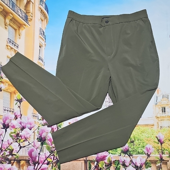 Banana Republic Olive Green Pants Size Medium - Picture 1 of 5